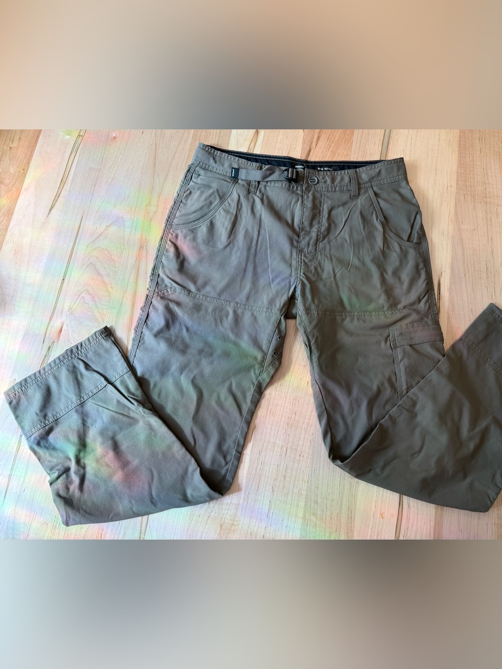 Prana Men's Olive Utility Cargo Pants